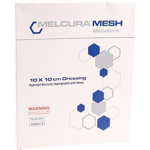 Melcura Mesh Melladerm 10cmx10cm 1