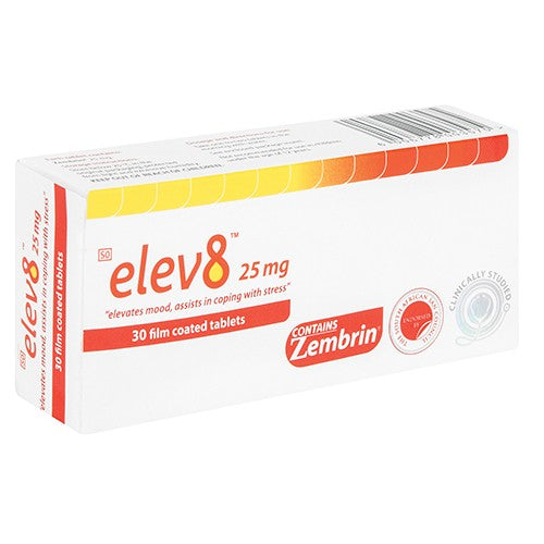 elev8 25mg 30 film coated tablets