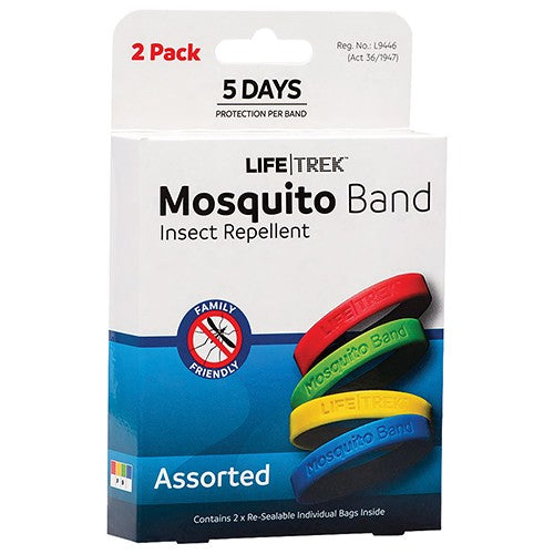 Lifetrek Mosquito-Band Plain 2 Pack