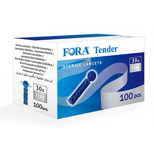 Lancet Sterile 100 Pieces Fora