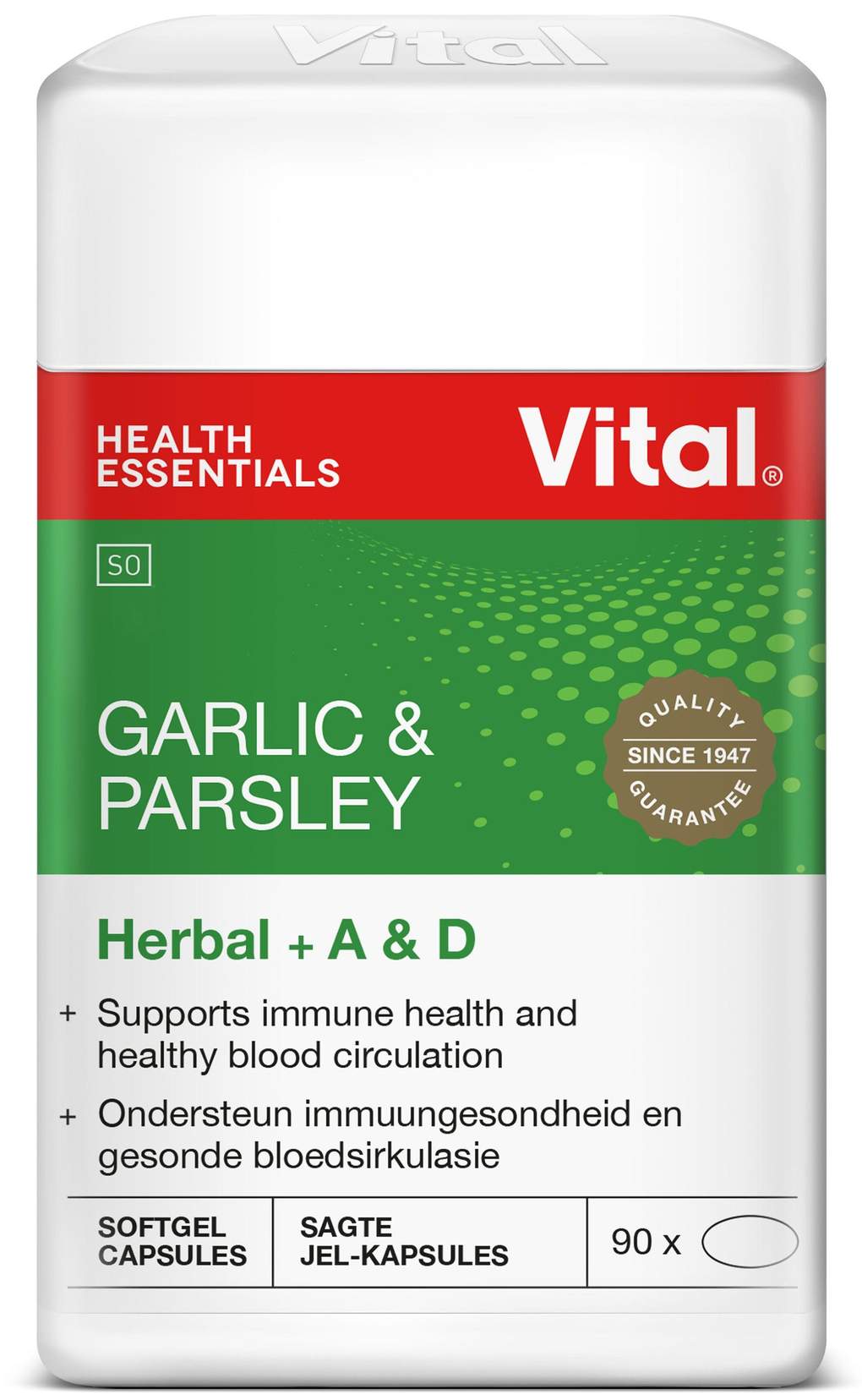 Vital Garlic and Parsley Capsules 100