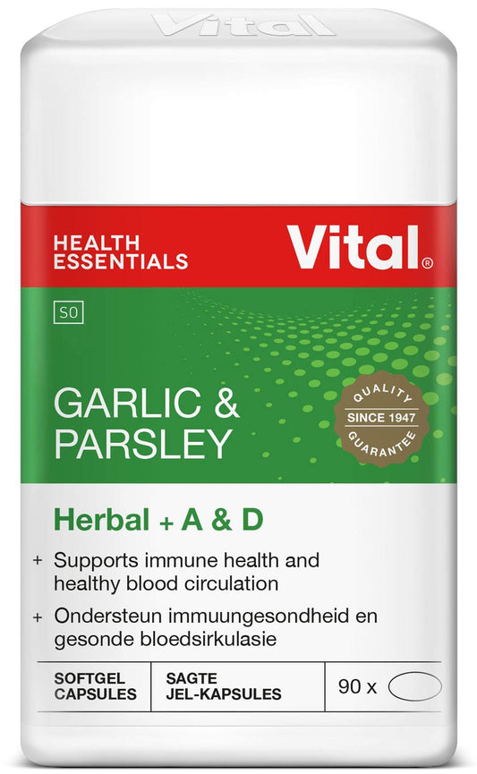 Vital Garlic and Parsley Capsules 100