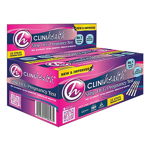 Pregnancy Test Strip Clinihealth 25