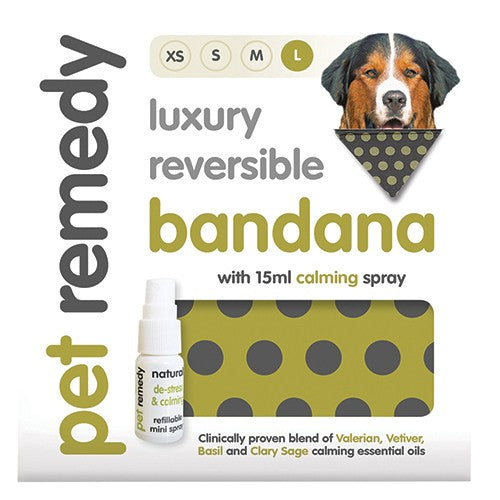 Pet Remedy Bandana Large+15ml Spray Kyron 1