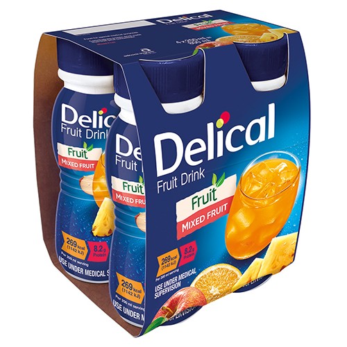 Delical Mixed Fruit Drink 4x200ml