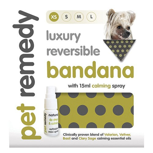 Pet Remedy Bandana X Small+15ml Spray Kyron 1