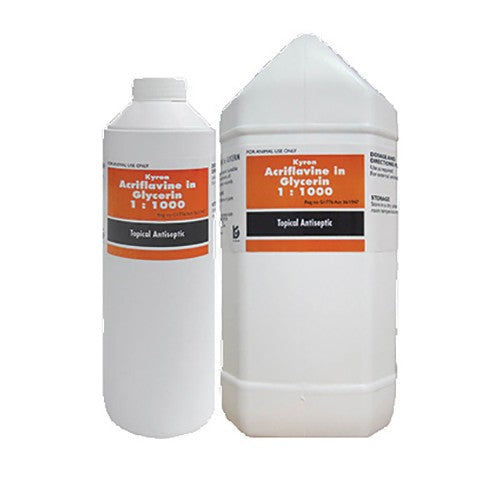 Acriflavine In Glycerine +Ve 2500ml Kyron