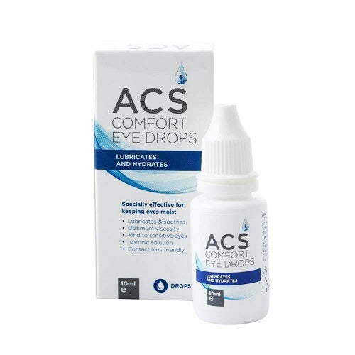 ACS Comfort Drops Lubricates And Hydrates 10ml