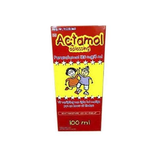 Actamol Red Boxed Syrup 100