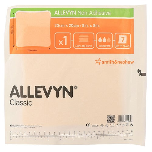 Allevyn Non Adhesive Foam Dressing 20cm x 20cm 1