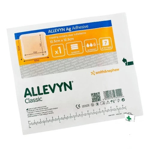 Allevyn Silver Adhesive 12.5 X 12.5cm 1 – Cura Pharm