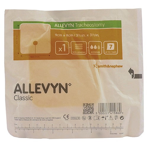 Allevyn Tracheostomy Dress 9 X 9cm 1