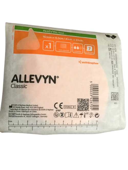 Allevyn Heel Non-Adhesive 10.5cm x 13.5cm 1