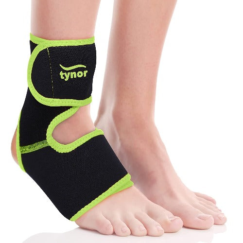 Ankle Support Neoprene Neon Tynor