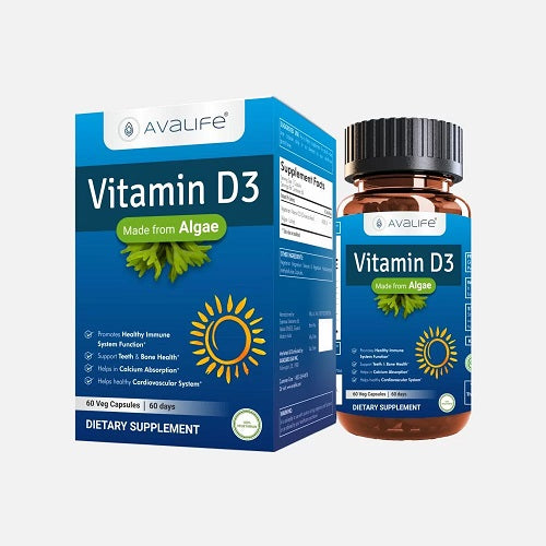 Avalife Vitamin D3 Capsules 60