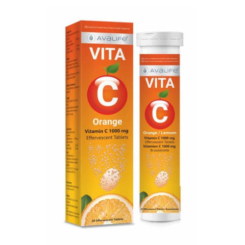 Avalife Vitamina C Effervescent Tablets 20