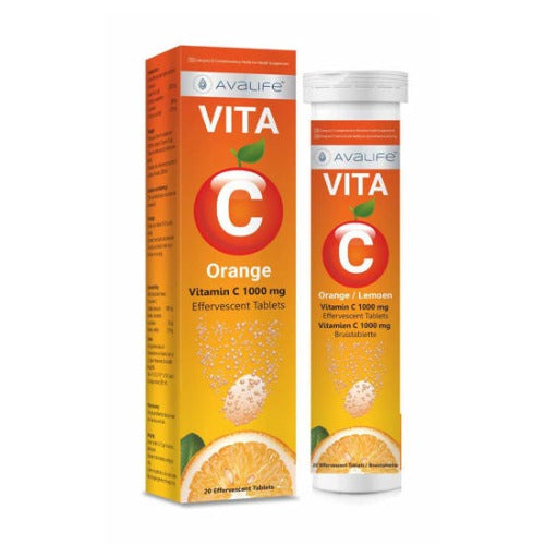 Avalife Vitamina C Effervescent Tablets 20