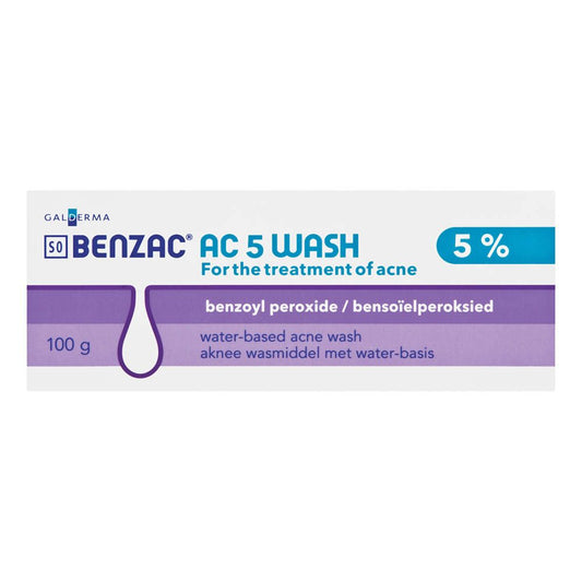 Benzac Ac 5% Wash 100g