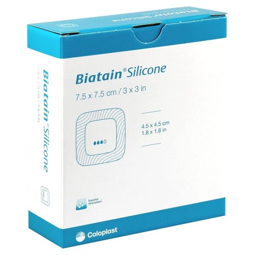 Biatain Silicone 7.5X7.5cm 10