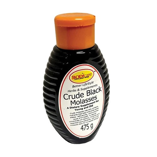 Bodicare Molasses Crude Black Squeeze 475g