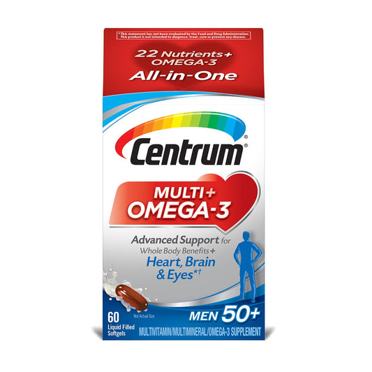 Centrum Mynutrients Omega 3 Capsules 60