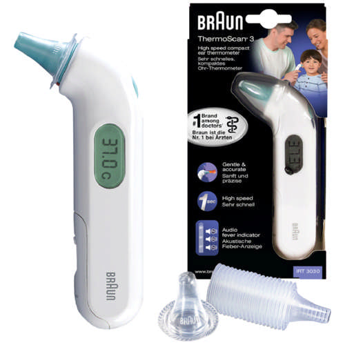 Braun Thermoscan 3 In Ear Thermometer