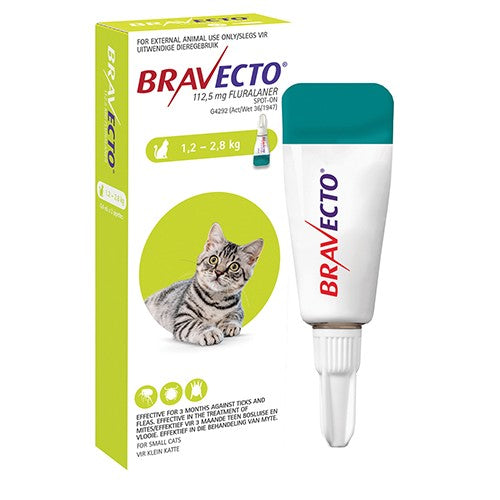 Bravecto Spot-On Cat Small 112mg 1