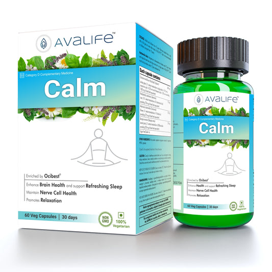 Avalife Calm 60 Vege Capsules