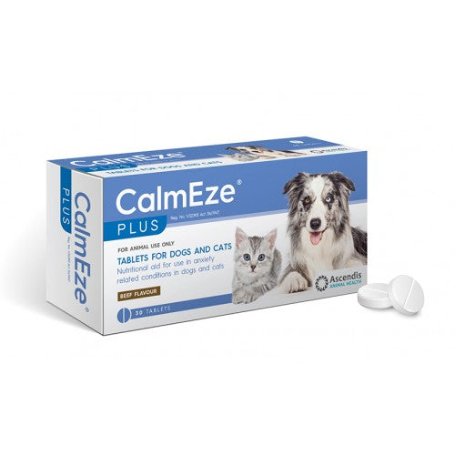 Calmeze Plus Tablets For Dogs 30 Beef