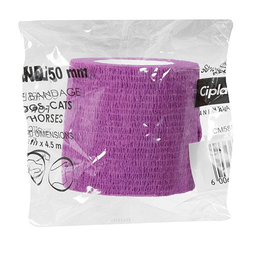 Sticky Band Vt 50mm 4.5m Purple