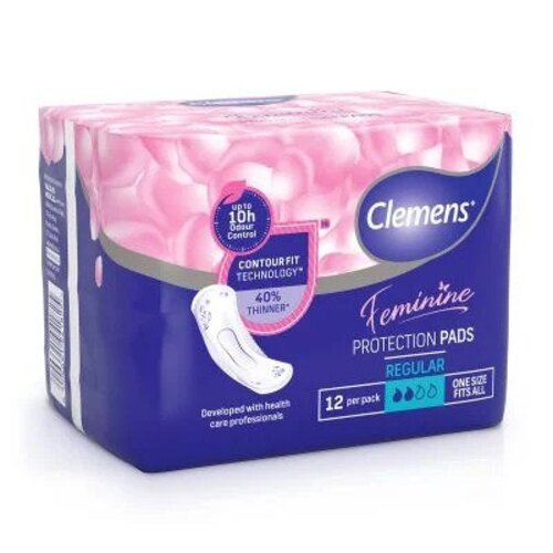 Clemens Female Protective Pads Regular 12