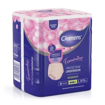 Clemens Female Protective Underwear Large 8