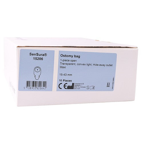 Sensura Convex Open Transparent 15-43mm 10