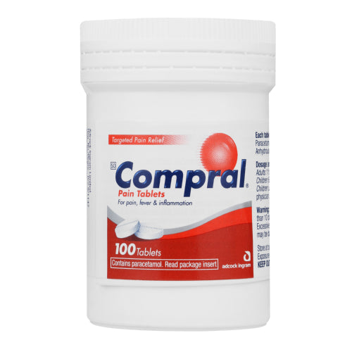 Compel Tablets Compral Pain Tablets 100 – Cura Pharm