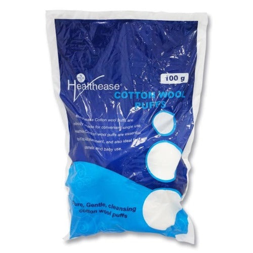 Cotton Wool Balls 100g Healthease 1
