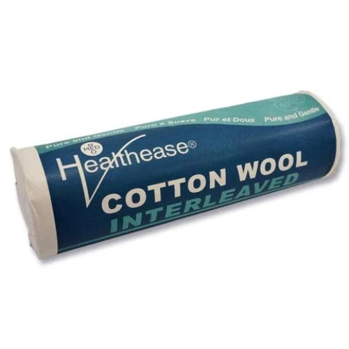 Cotton Wool Roll Interleaved Healthease 500g