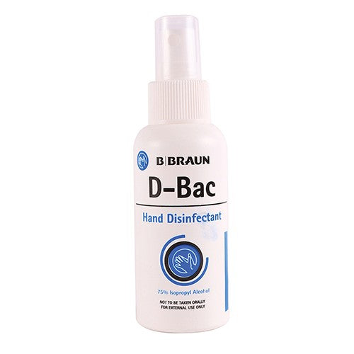 D-Bac 100ml Mist Spray 75% Braun 1