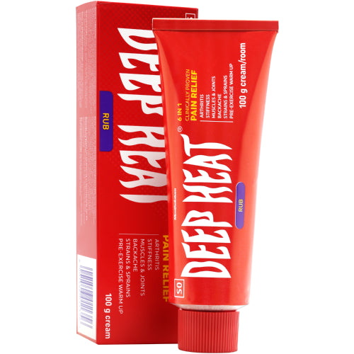 Deep Heat Cream 100g – Cura Pharm