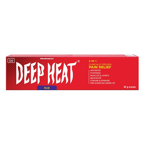 Deep Heat Cream 35g – Cura Pharm