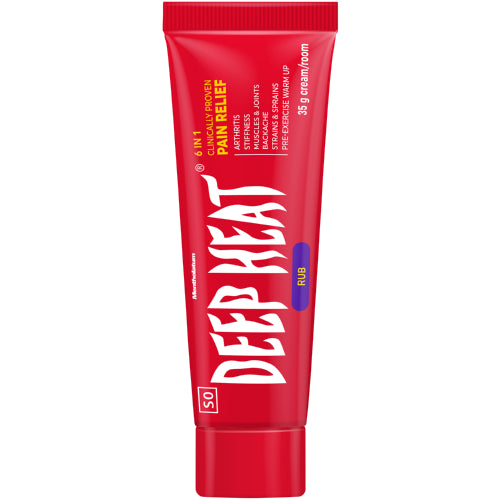 Deep Heat Cream 35g – Cura Pharm