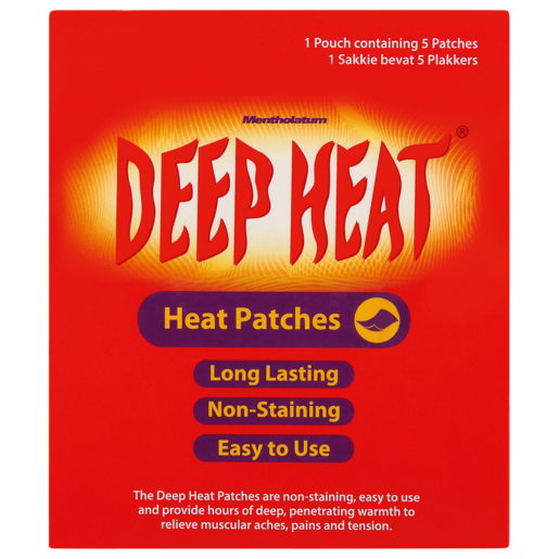 Deep Heat Pain Patches 5