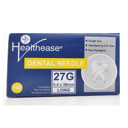 Dental Needle 27g x 38mm Healthease 100
