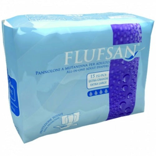 Diapers Adult 15 Night Xlarge Flufsan