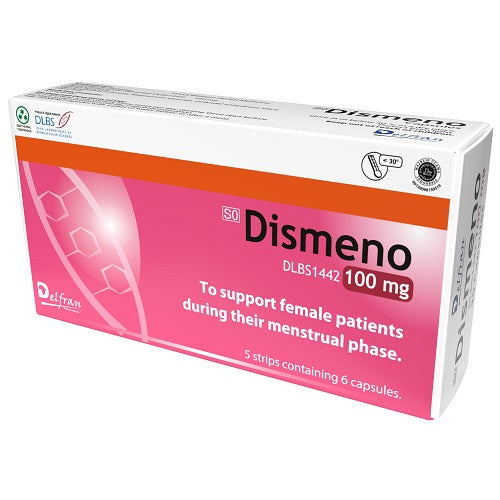 Dismeno 100mg 30 Capsules