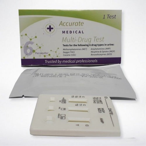 Drug 6 Panel Test OTC Accurate Medical 1
