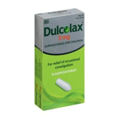 Dulcolax Paed Suppository 10