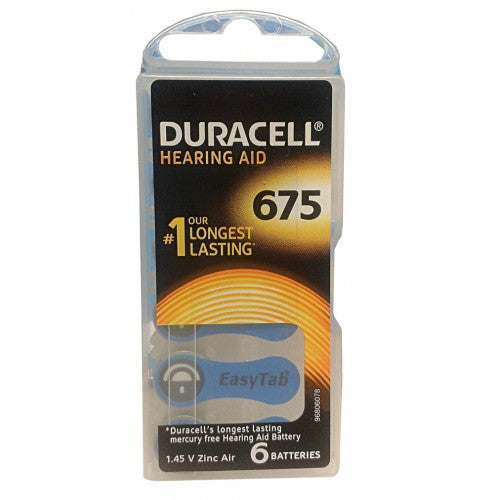 Duracell Hearing Aid 675 6