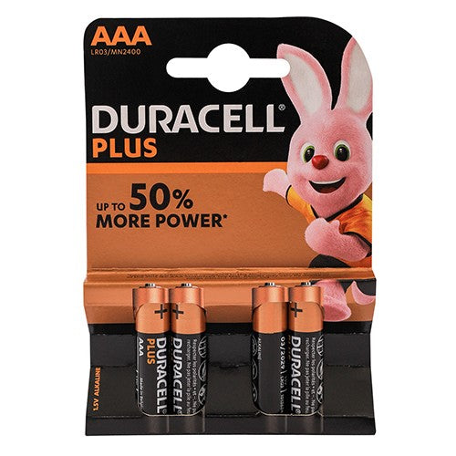 Duracell Plus Power AAA 4