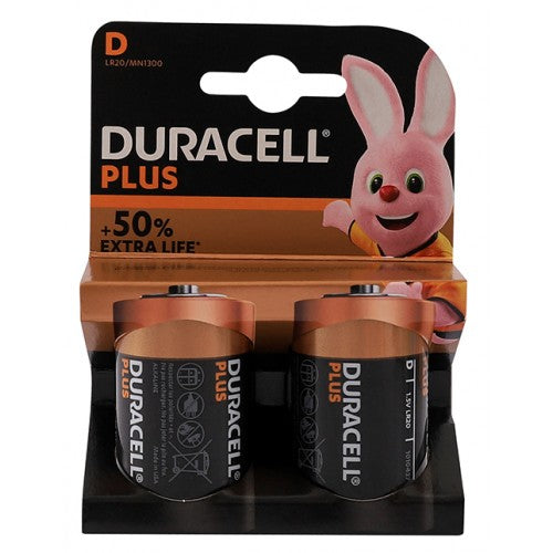 Duracell Plus Power D 2