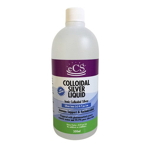 ECS Colloidal Silver Liquid 500ml